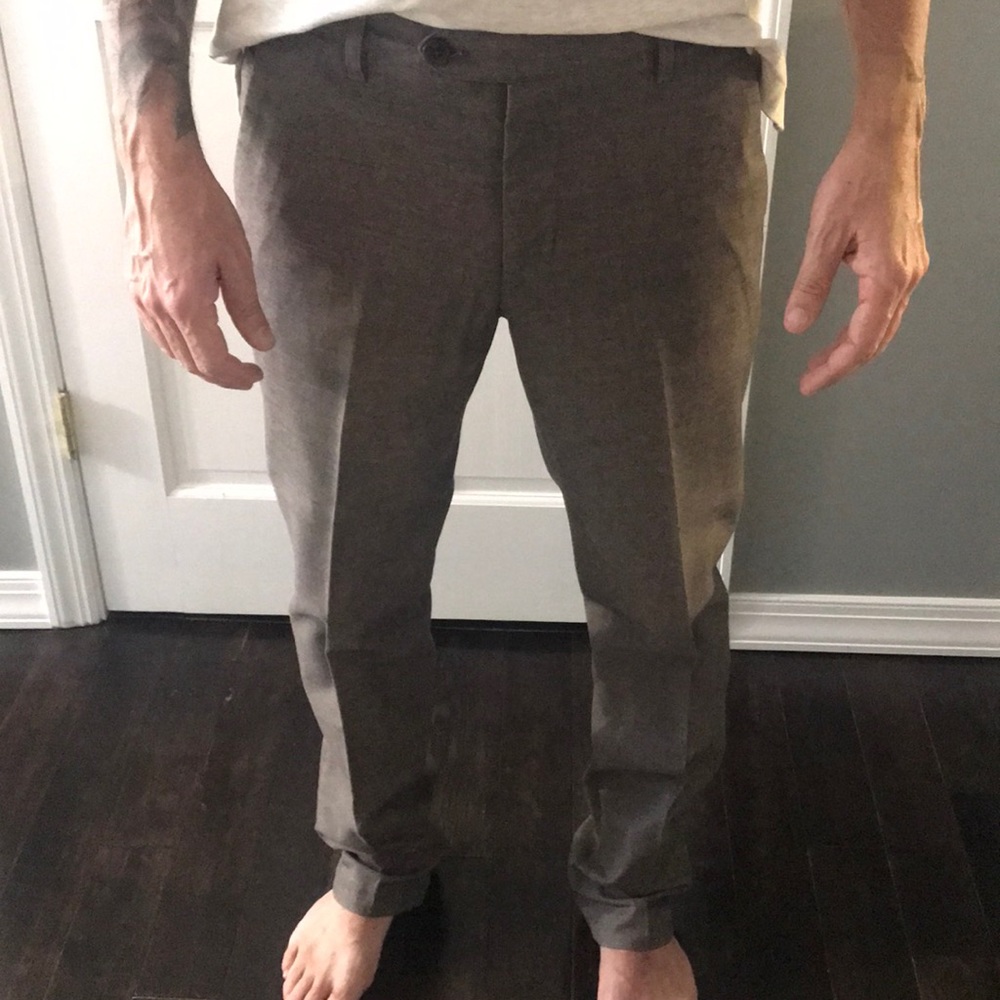 Ted Baker brown slacks size 34 regular